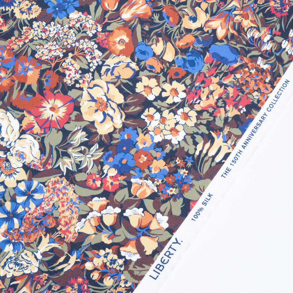 Floral Liberty Pure Silk Twill