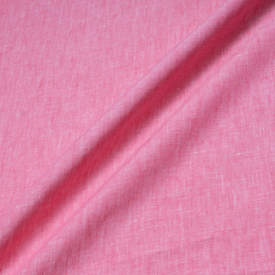 Rich Pink Handkerchief Linen