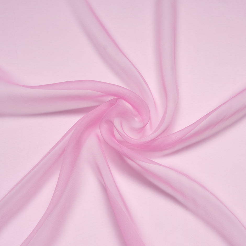 Candy Pink Shot Silk Chiffon