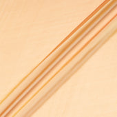 Rich Orange Shot Silk Chiffon