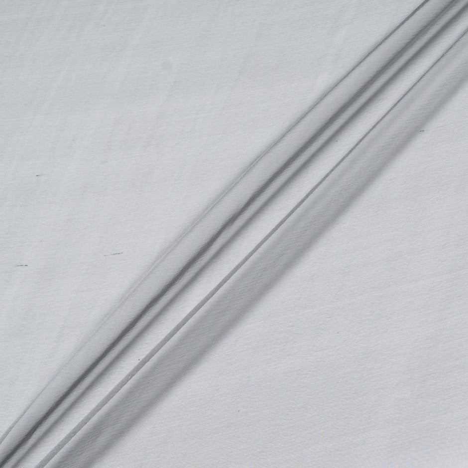 Mid Grey Shot Silk Chiffon