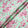Rose Pink Floral Printed Mint Pure Silk Twill