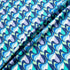 Blue & Lilac Geo Printed Stretch Cotton
