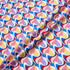 Red, Pink, Blue Geo Printed Stretch Cotton