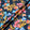 Pink & Blue Floral Printed Midnight Stretch Cotton