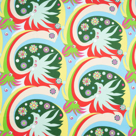 Multi-Coloured Abstract Geo Printed Pure Cotton