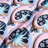 Pink Multi Abstract Geo Printed Pure Cotton