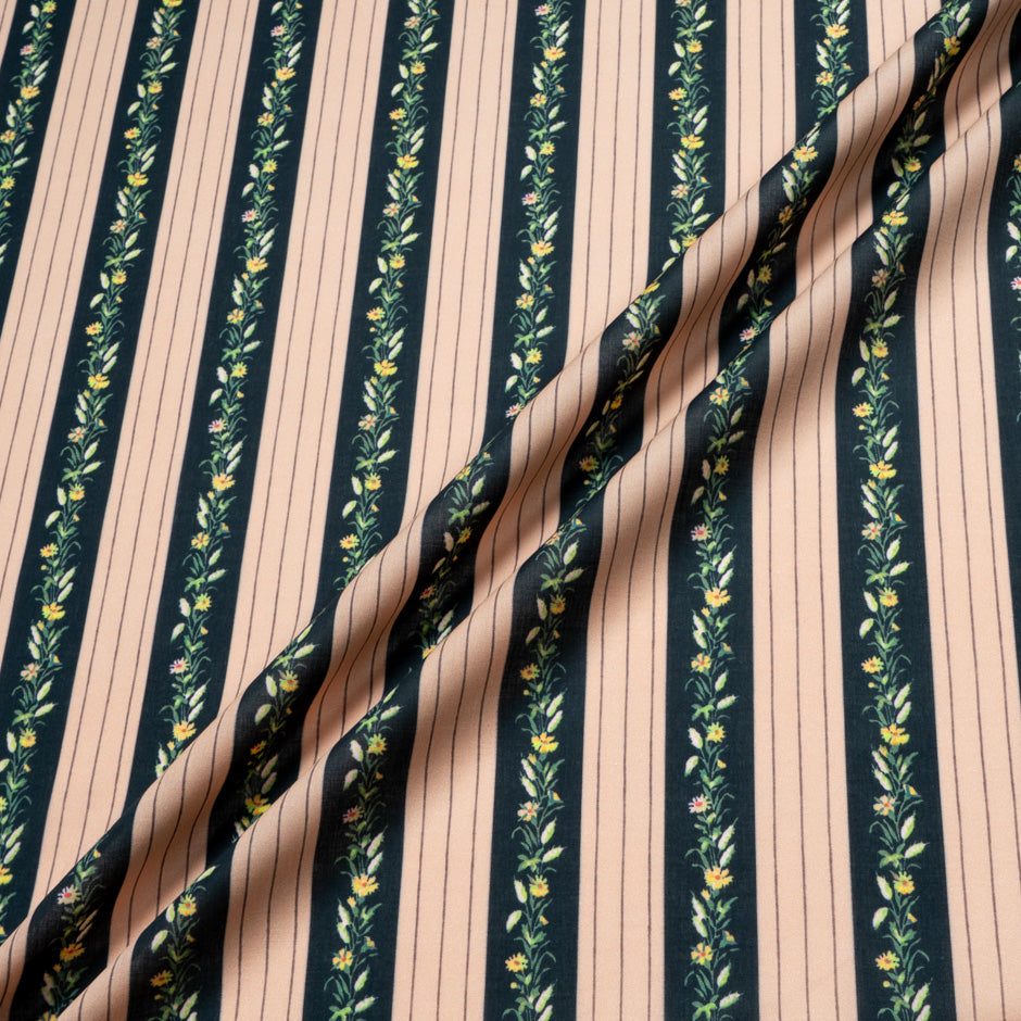 Floral & Striped Printed Pure Cotton
