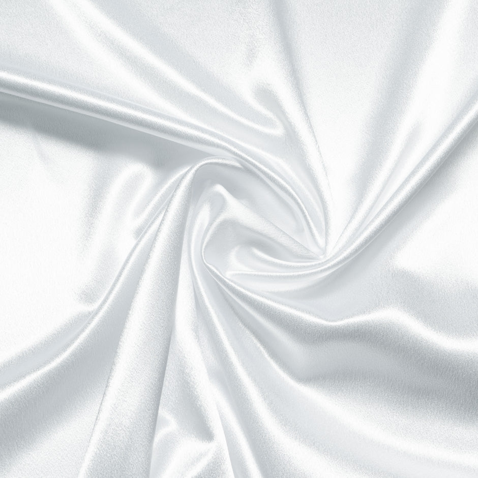 Pillow White Satin Backed Crêpe