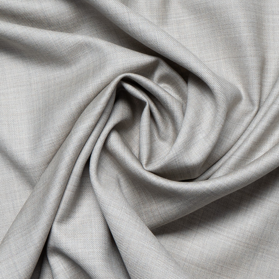 Taupe Woven Super 150s Pure Wool Suiting