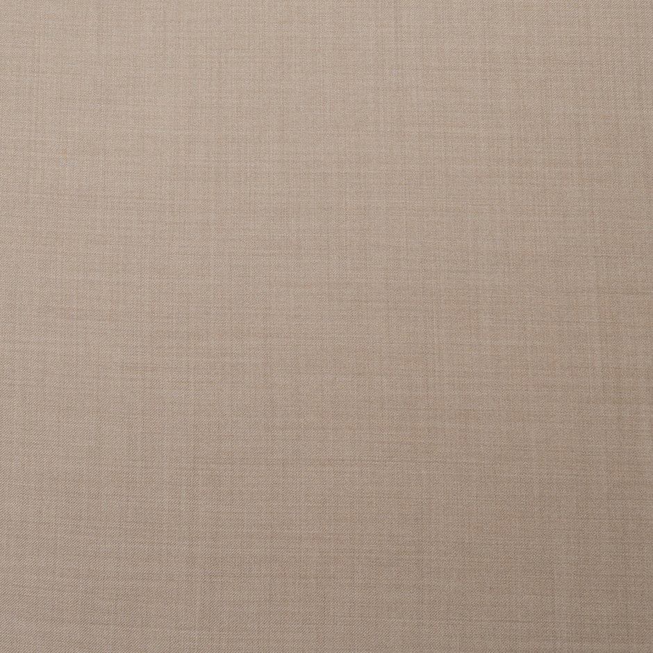Soft Brown Woven Super 150s Pure Wool Suiting