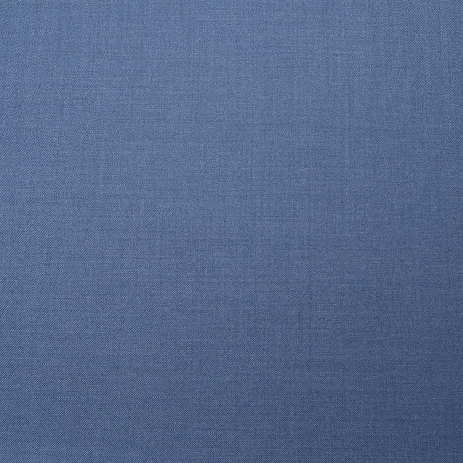 Denim Blue Woven Super 150s Pure Wool Suiting