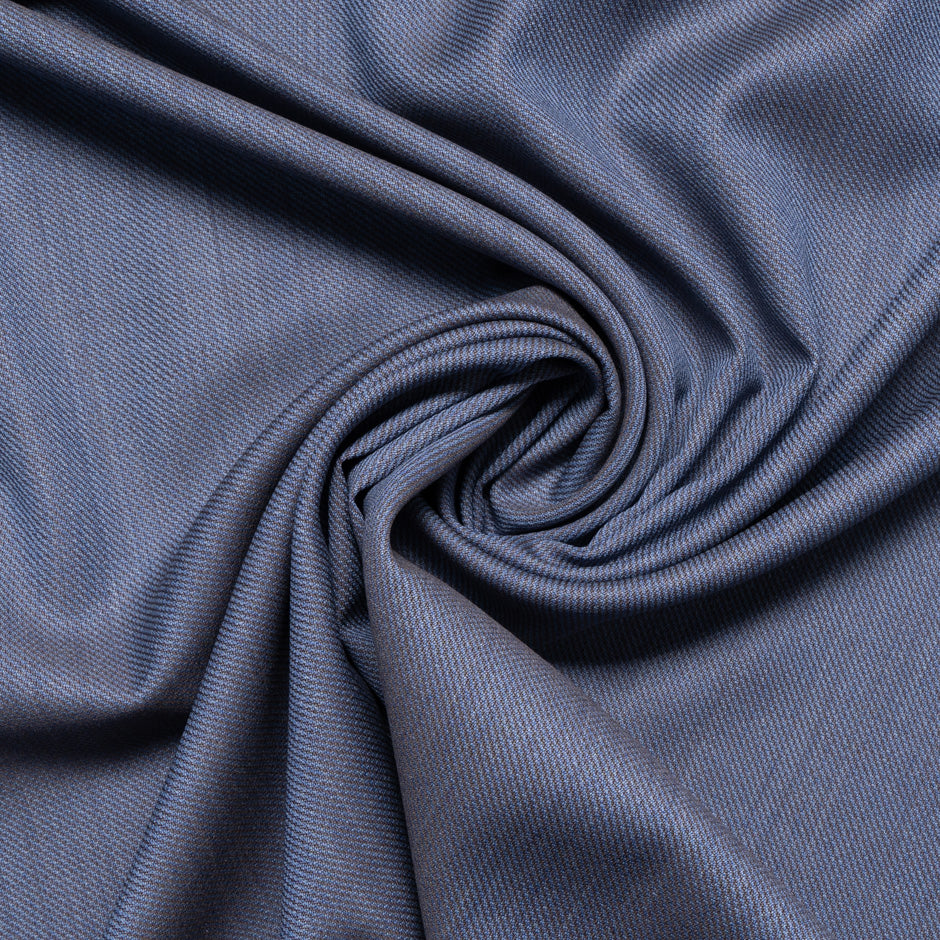 Blue/Brown Super 130s Pure Wool Suiting
