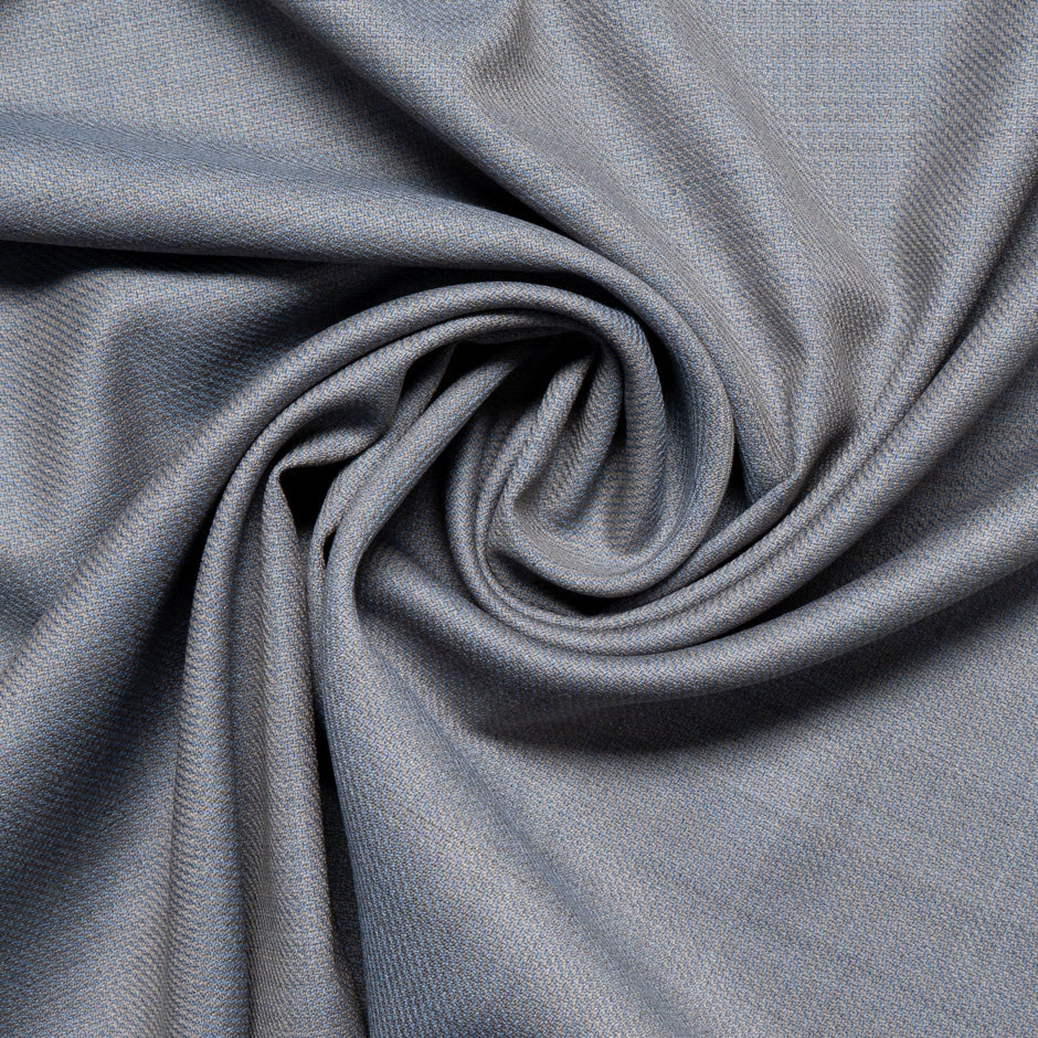 Blue/Soft Brown Super 130s Pure Wool Suiting