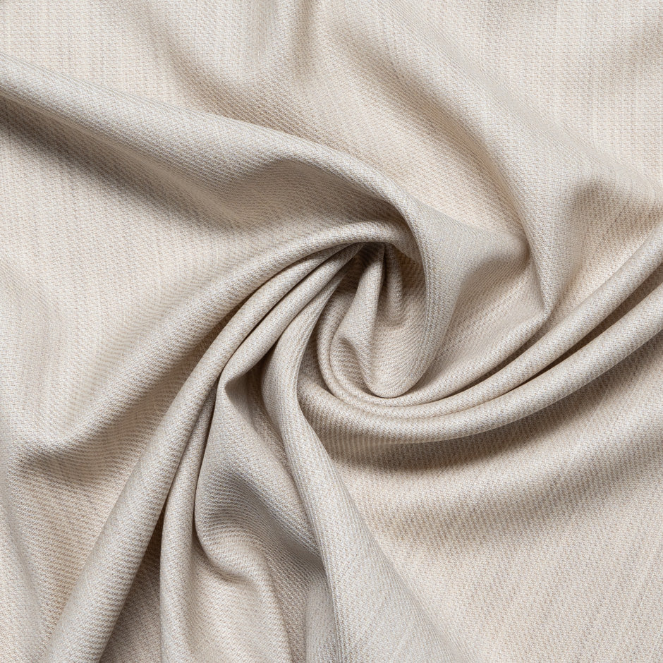 Soft Oatmeal Super 130s Pure Wool Suiting