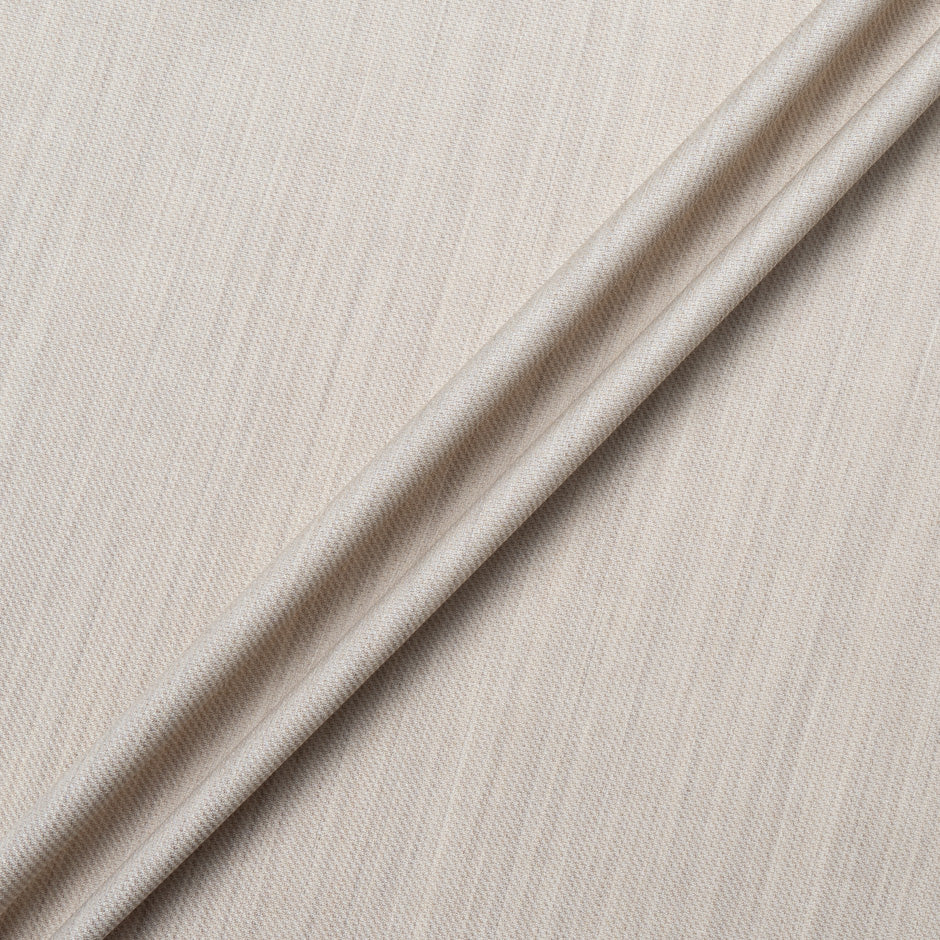 Soft Oatmeal Super 130s Pure Wool Suiting
