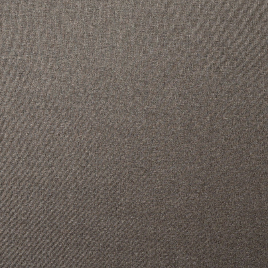 Deep Brown Woven Super 150s Pure Wool Suiting