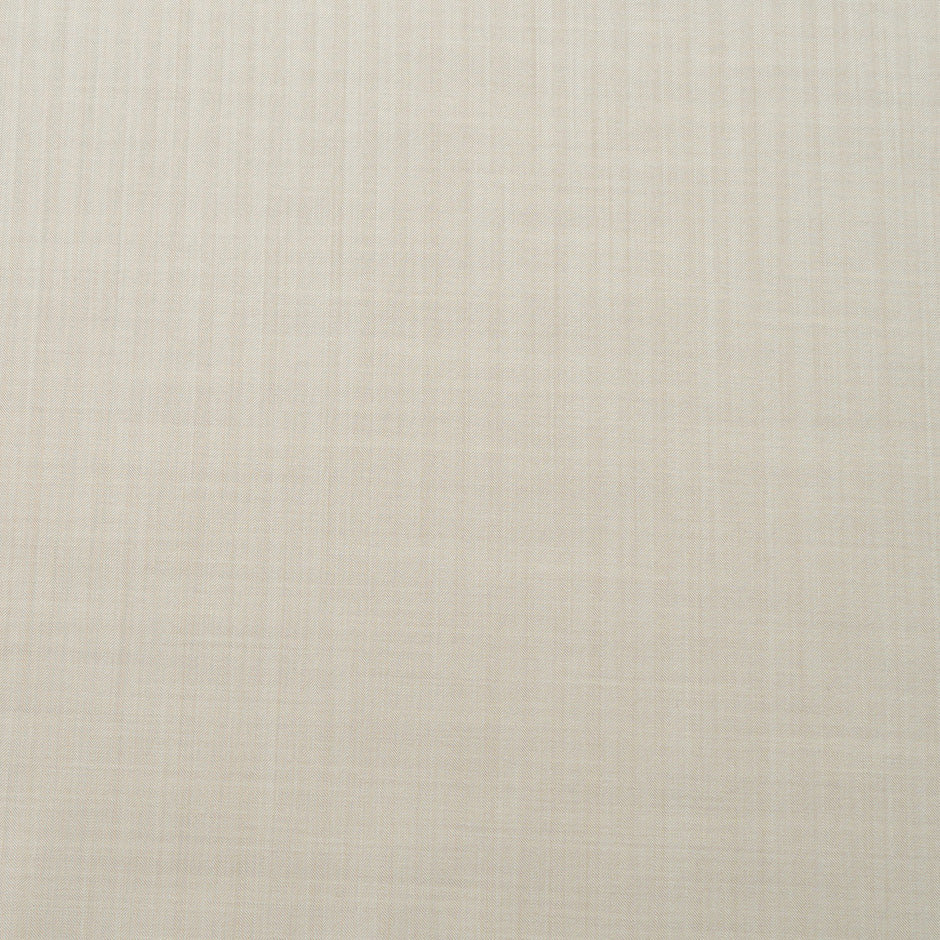 Mid Beige Double-Faced Super 130s Pure Wool Suiting