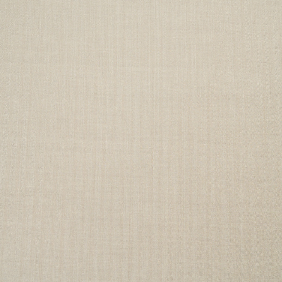 Mid Beige Double-Faced Super 130s Pure Wool Suiting