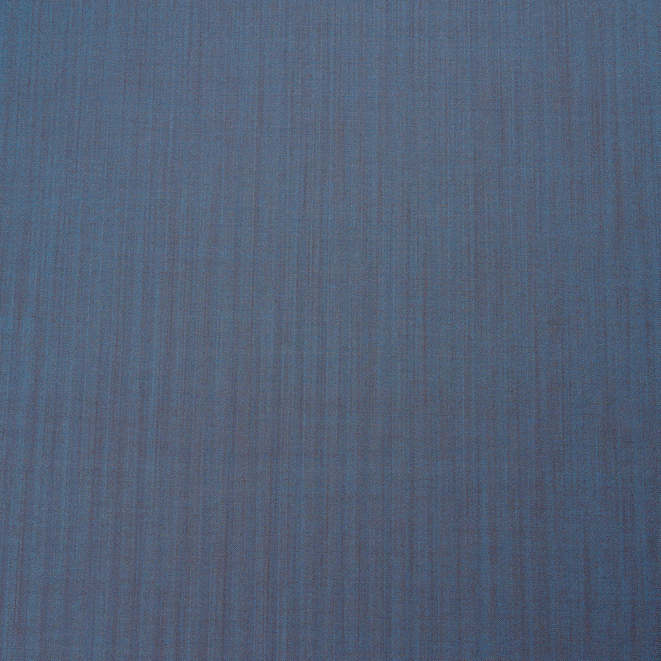 Turquoise/Blue Double-Faced Super 130s Pure Wool Suiting