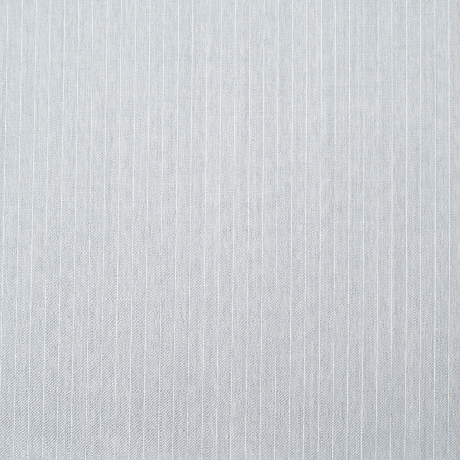 Stone Striped Super 130s Pure Wool Suiting