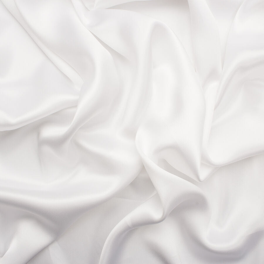 Pure White Silk Satin (A 2.90m Piece)