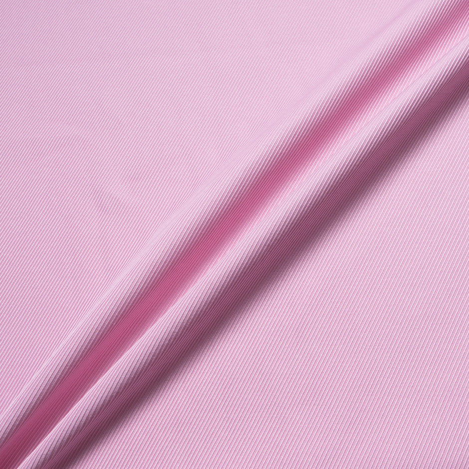 Rose Pink Double-Faced Pure Cotton Twill