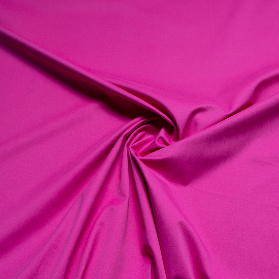 Bright Fuchsia Pink Stretch Cotton