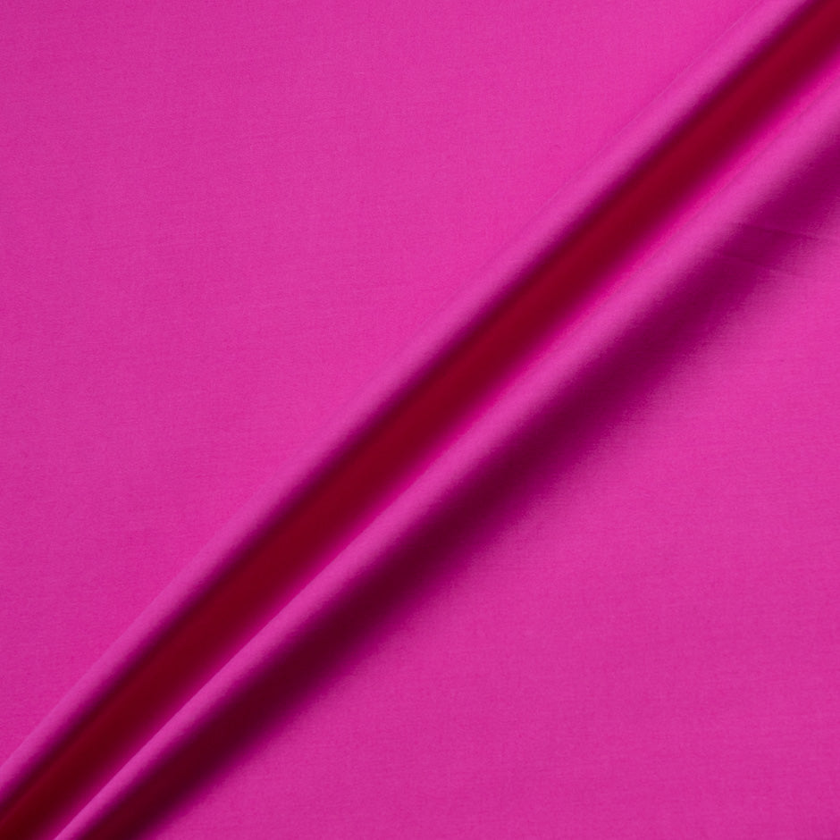 Bright Fuchsia Pink Stretch Cotton