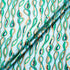 Abstract Patterned Sky Blue Silk Twill
