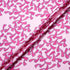 Pink Two-Tone Patterned Silk Twill