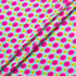 Pink Geometric Printed Mint Silk Jacquard
