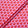 Red & Pink Geo Retro Floral Printed Silk Jacquard