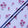 Pink Pansy Printed Blue Cotton Blend
