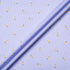 Striped & Yellow Floral Lilac Superfine Cotton