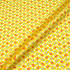 Yellow Two-Tone Geometric Printed Pure Cotton