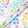 Watercolour Floral Printed White Pure Linen