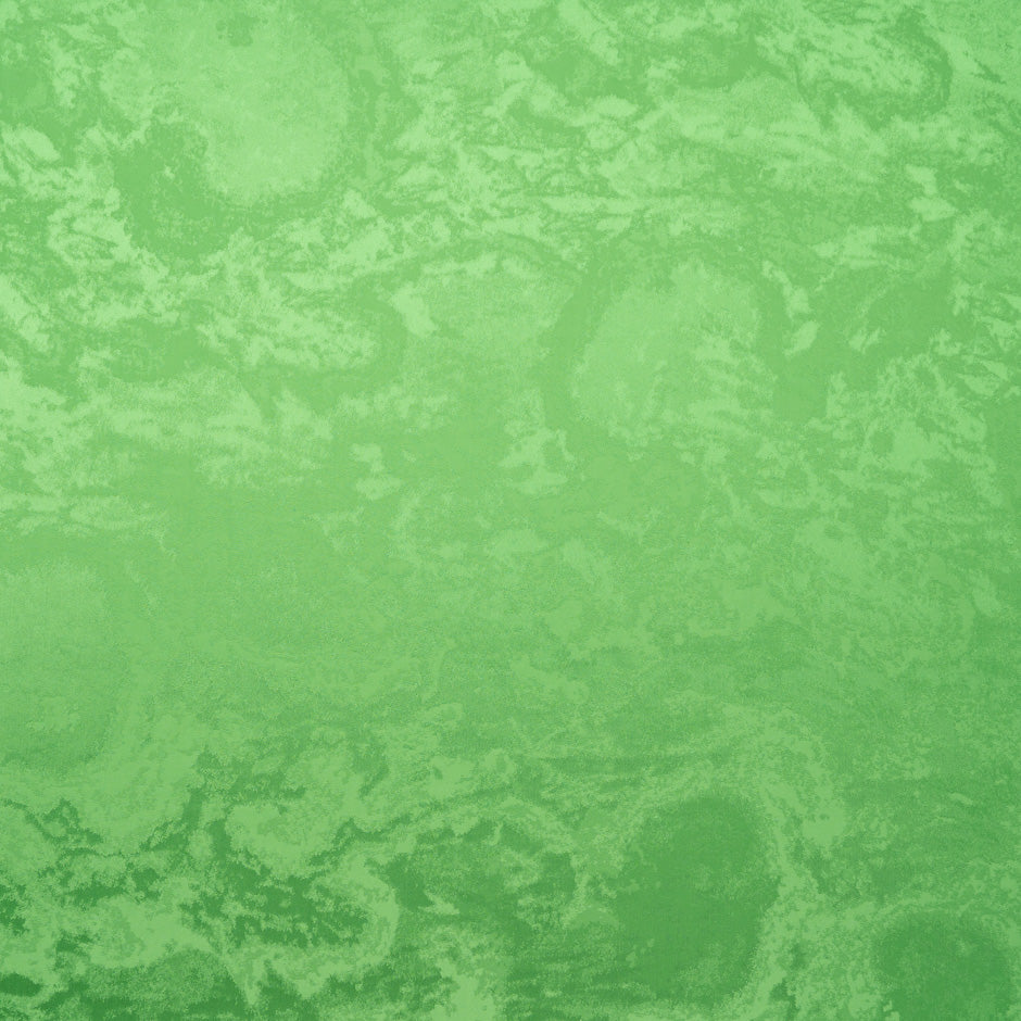 Apple Green Viscose Blend Jacquard