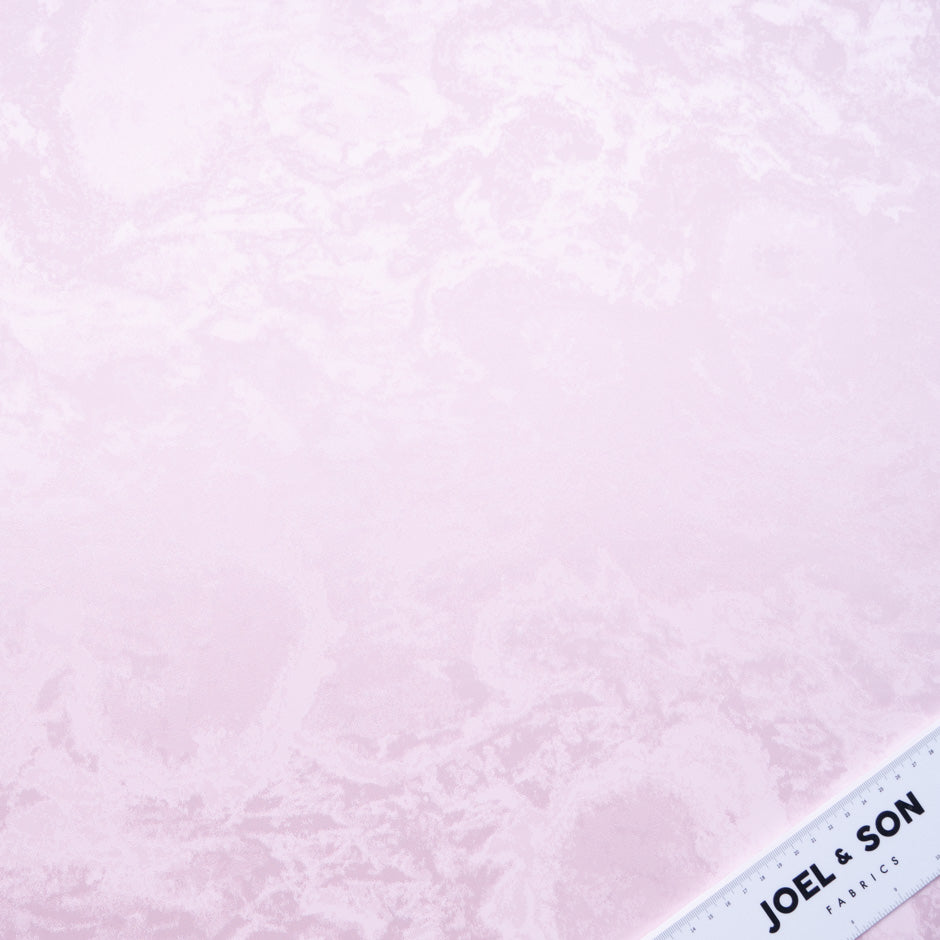 Baby Pink Viscose Blend Jacquard