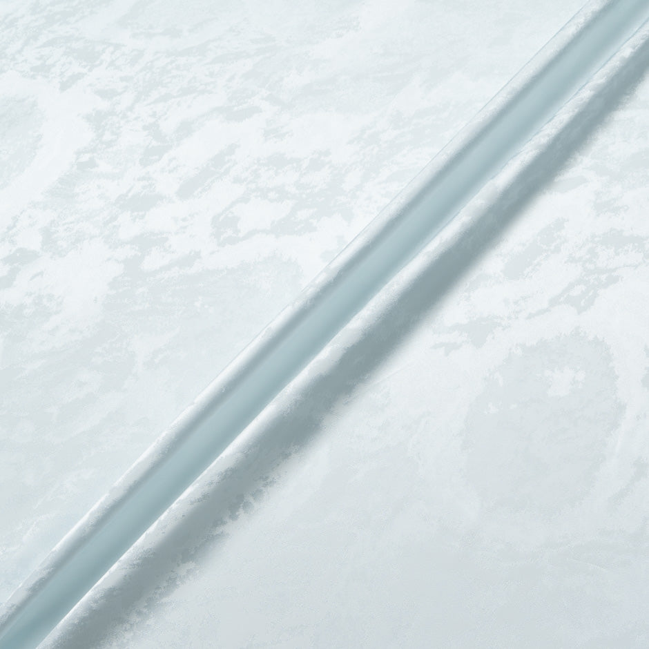 Pale Blue Viscose Marble Jacquard
