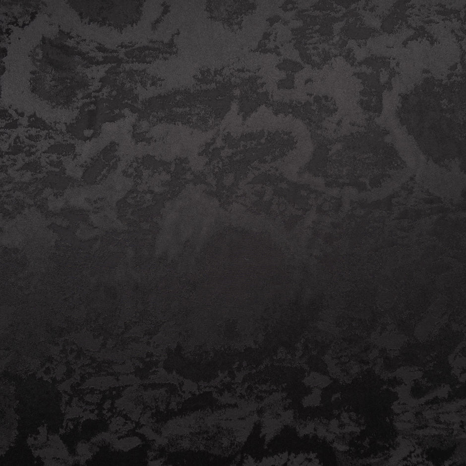 Black Viscose Marble Jacquard