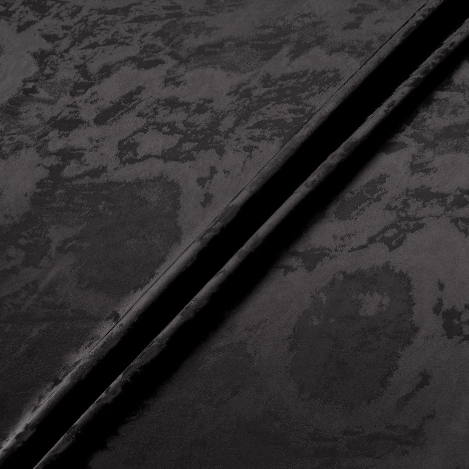 Black Viscose Marble Jacquard