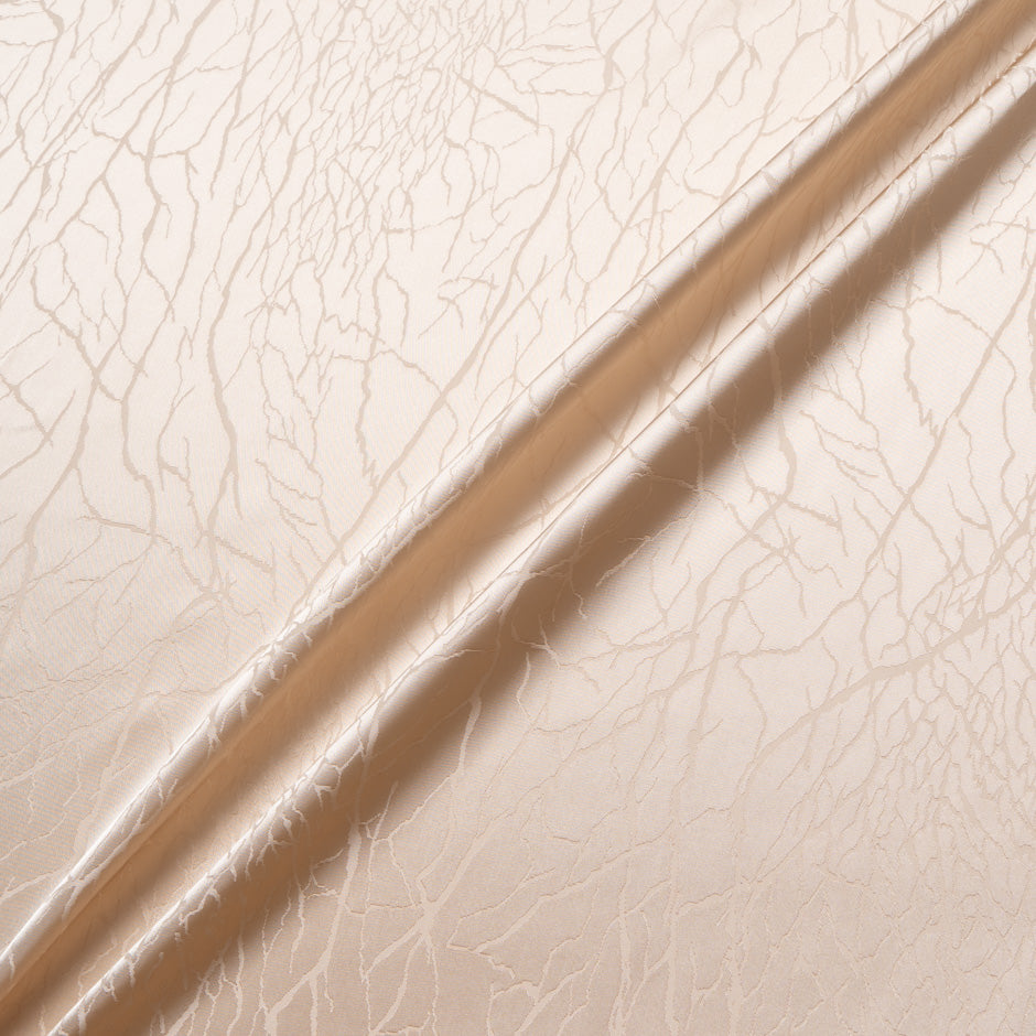 Nude Viscose 'Vein' Jacquard