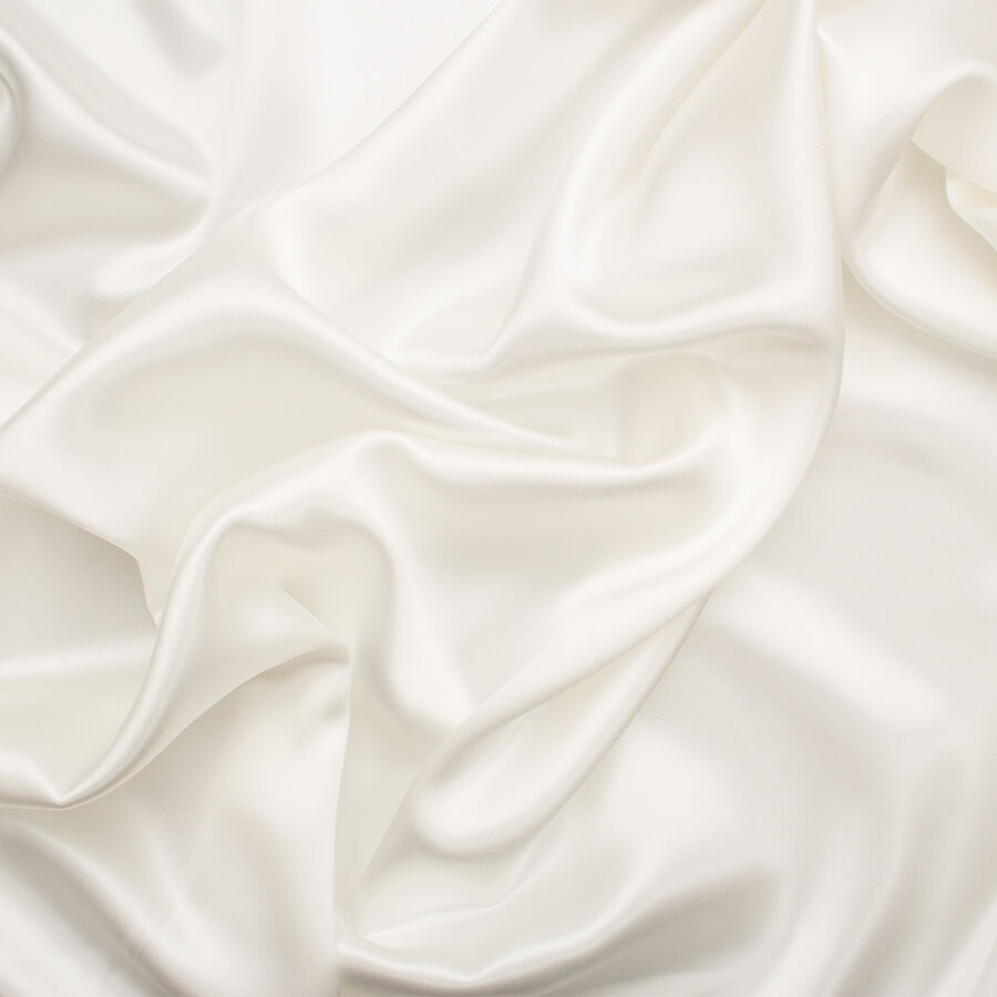 Ivory Silk Satin