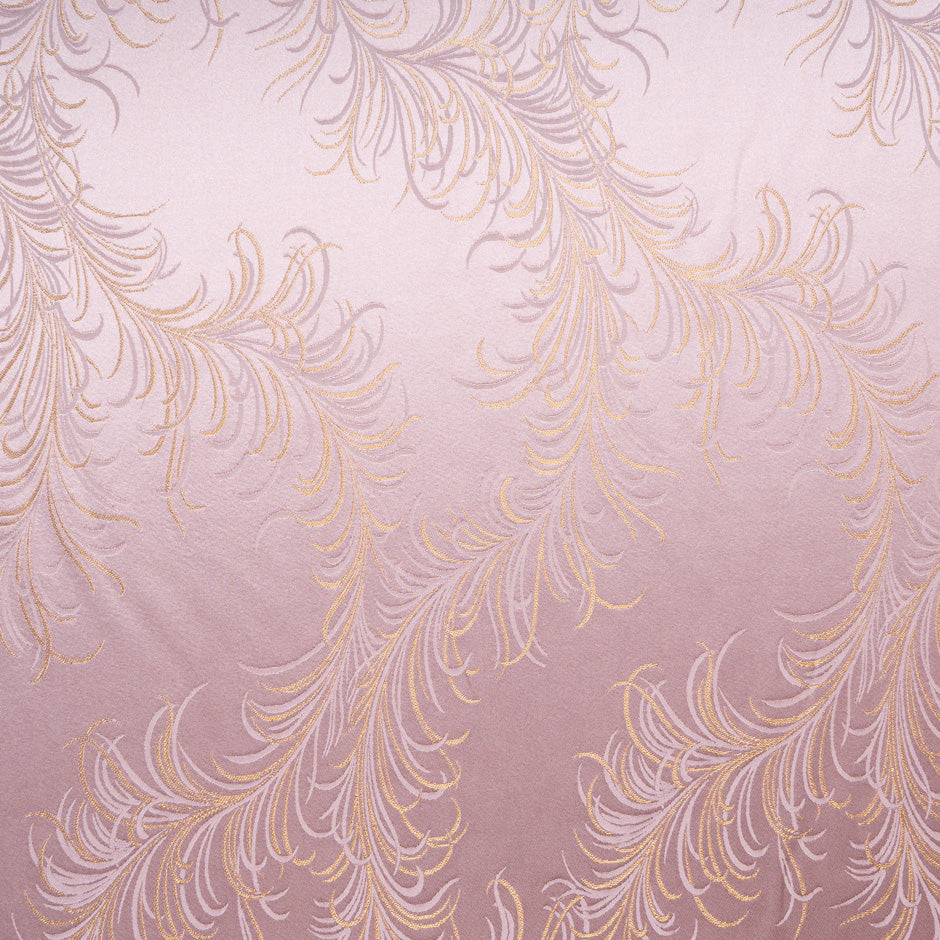 Blush Pink Viscose Blend Jacquard
