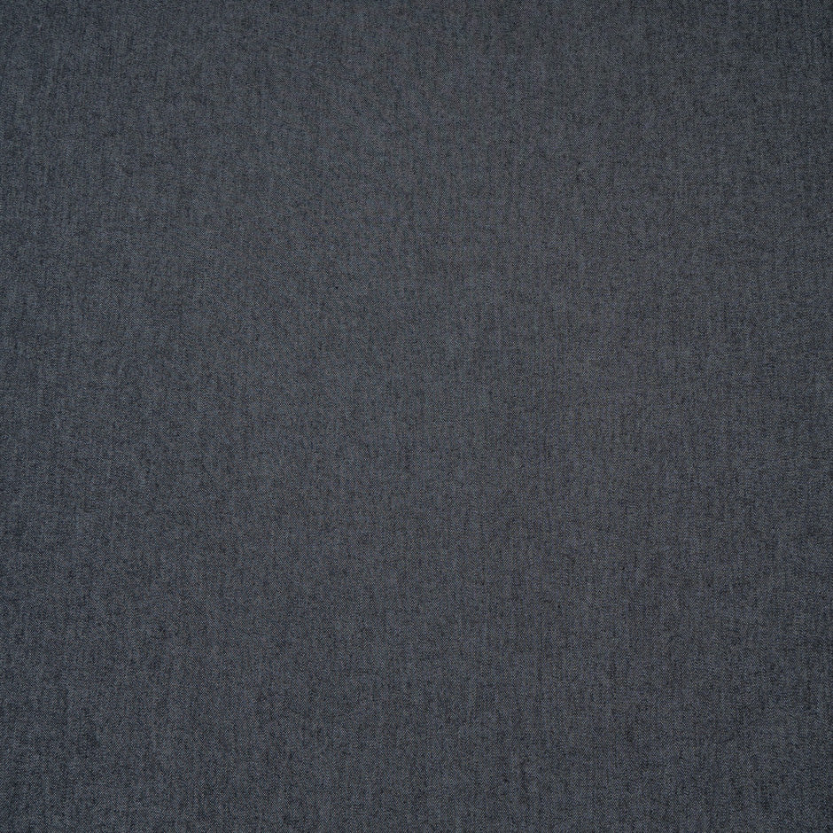 Dark Indigo Blue Stretch Cotton Denim