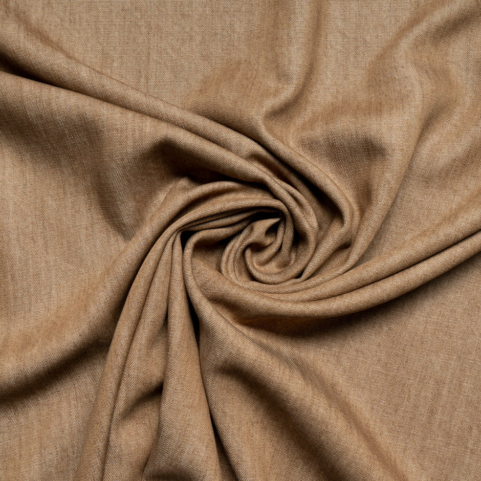 Soft Brown Pure Cotton Denim