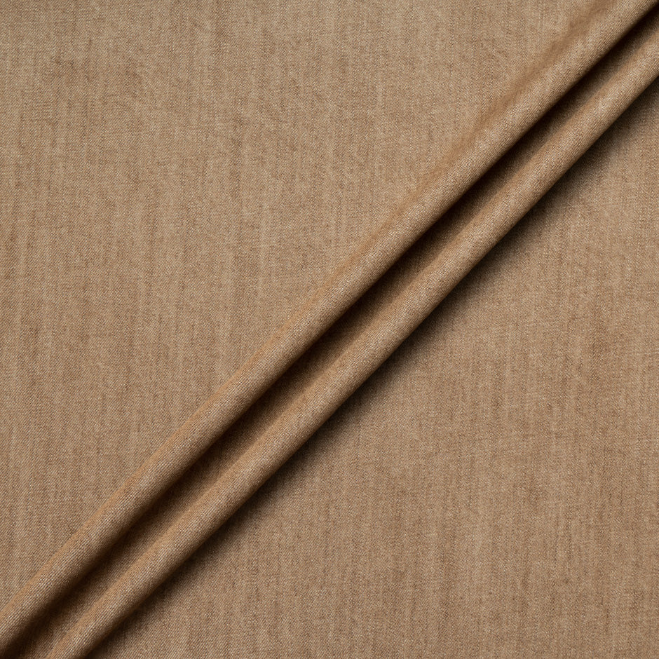 Soft Brown Pure Cotton Denim