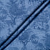 Mid blue Jungle Printed Stretch Cotton Denim