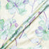 Mint Green Floral Vision Printed Cream Jacquard